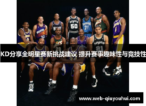 KD分享全明星赛新挑战建议 提升赛事趣味性与竞技性